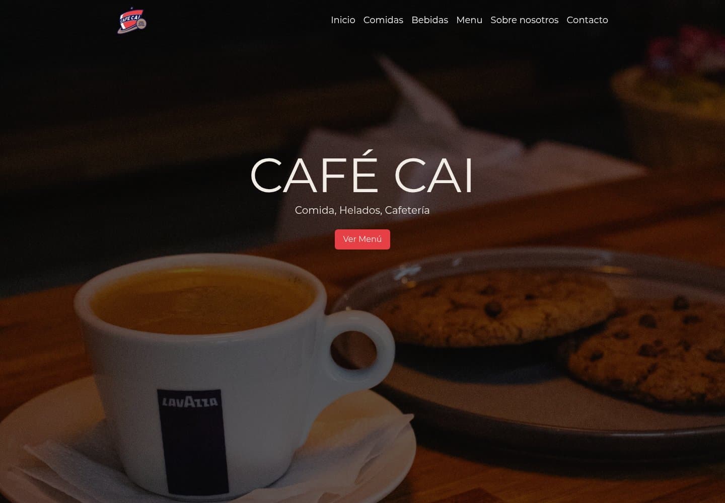 Screenshot of Café CAI