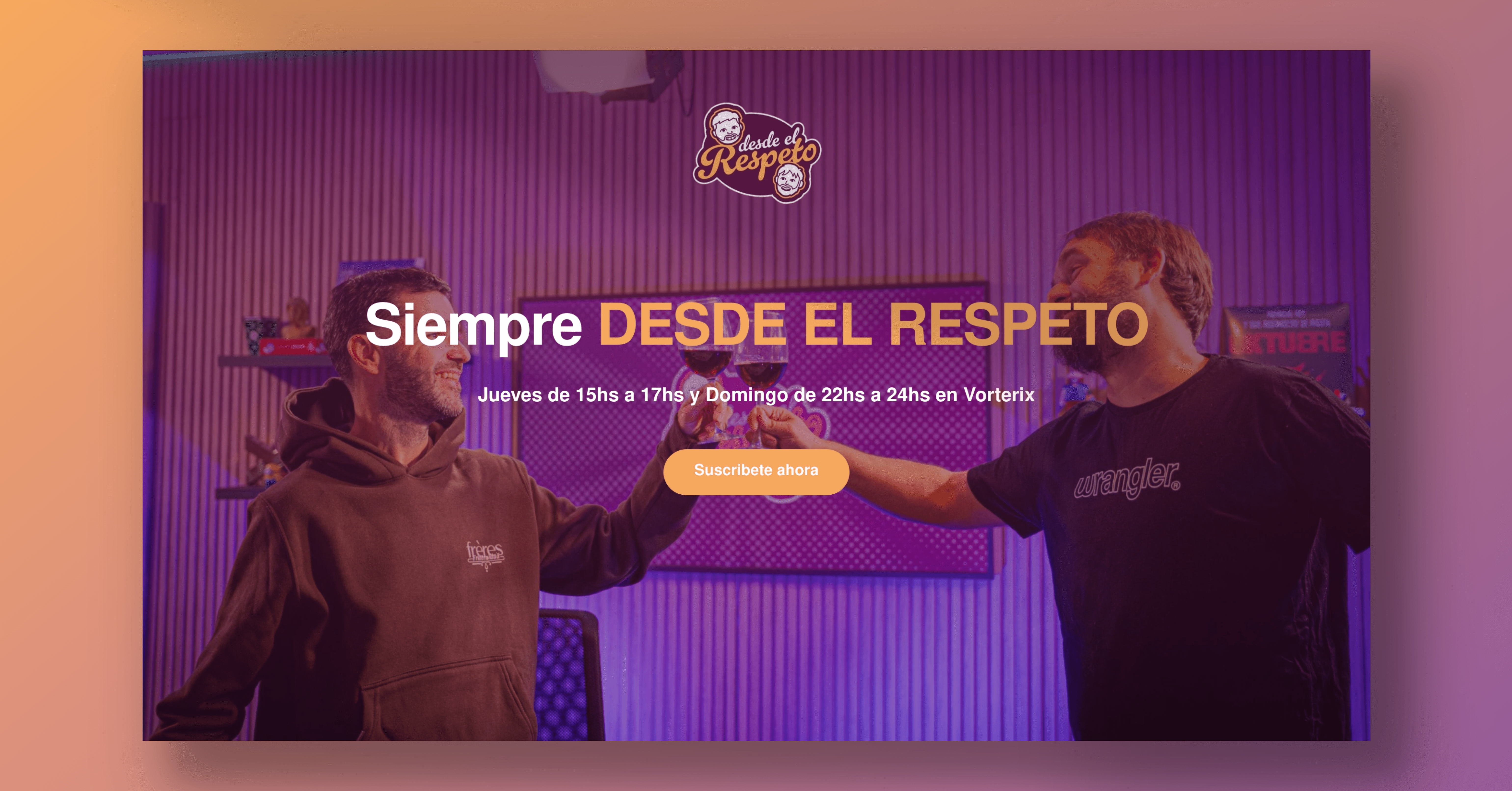 Screenshot of Desde el Respeto